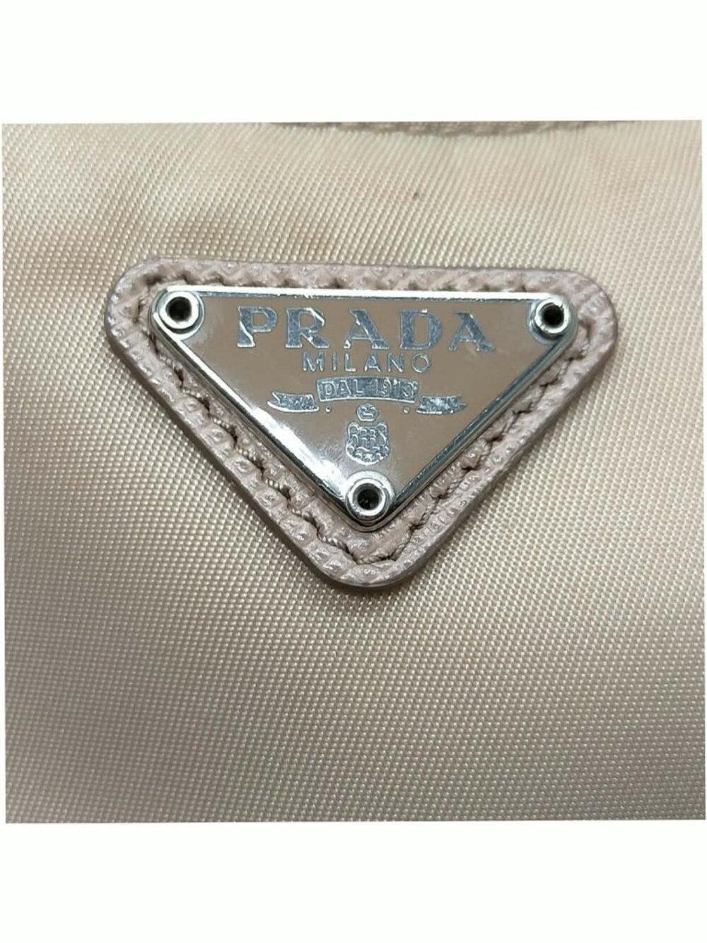 Authentic Prada Nylon Shoulder Bag Chain Strap Mini Hobo Bag - Picture 11 of 16